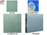 LED panel wall